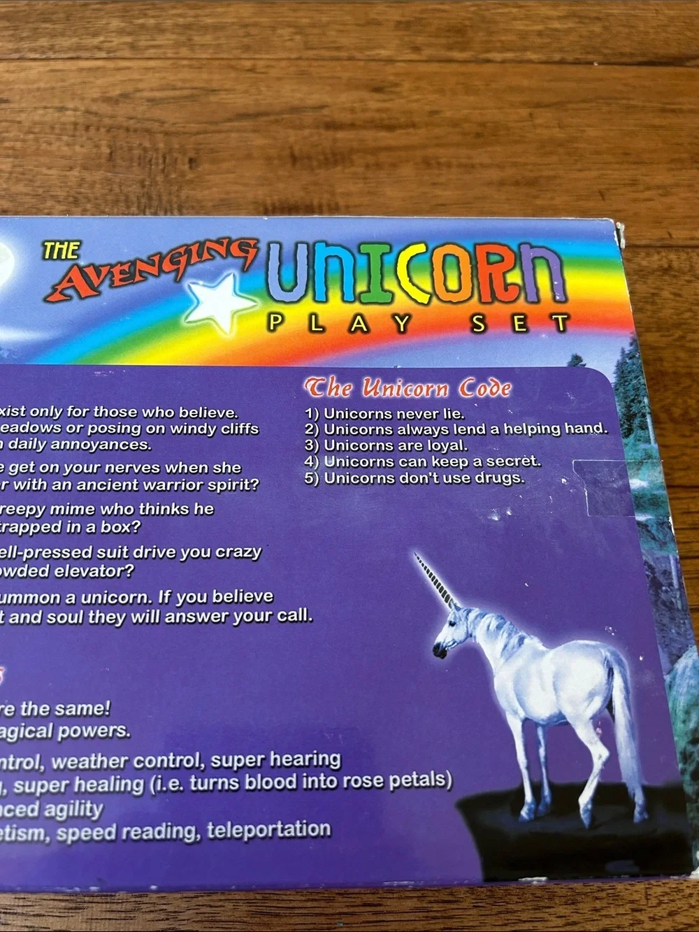 Accoutrements avenging unicorn